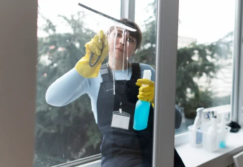 Nettoyage de vitres intérieures et extérieures à Saint-Vaury